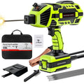 Portable Welding Machine 110V Handheld Electric ARC Welder Gun Stick Welder Machine with IGBT Inverter 5 Variable Current Adjustment for