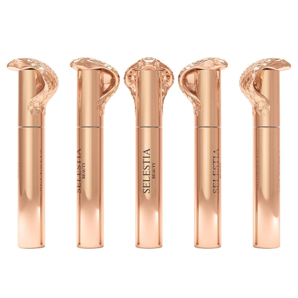 Black Mascara Queen Cobra Ã¢ÂÂ Volumizing, Curling, Lengthening Ã¢ÂÂ Soft Brush for Smooth Application Ã¢ÂÂ Long-Lasting & Weather-Proof