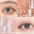6Pcs Liquid Glitter Eyeshadow Eyeliner, Korean Makeup, Bling Under Eye Shadow, Shimmer Eye Make Up Valentine's Gift Set,Long Lasting,Quick Drying