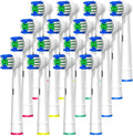 Electric Toothbrush Replacement Heads 16 Pack/Compatible Oral B Braun Replacement Brush Heads/Compatible Oral B Replacement Brush Heads 16 Pack