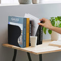 Olebes Adjustable Book Ends, Metal Non Skid Expandable Bookcase Bookend Stand Holder Book Storage Rack, Heavy Duty bookends for Shelf, Office