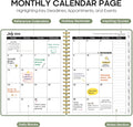 Planner 2026-2027, 8.5" x 11" Weekly and Monthly Academic Year Planner Calendar, July 2026 - June 2027, Hardcover Large School Planning Agenda
