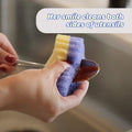 Scrub Daddy Scrub Mommy - Scratch-Free Multipurpose Dish Sponge - BPA Free & Made with Polymer Foam - Stain & Odor Resistant Kitchen Sponge (1 Count)