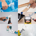 KEZERS 13-In-1 PainterÃ¢ÂÂS Tool, Stainless Steel Putty Knife Scraper, Paint Scraper Tool for Painting & Wood with Metal Hammer End, Multi-Use