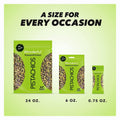Wonderful Pistachios No Shells, Roasted & Salted Nuts, 24 Ounce Bag Roasted & Salted 24 Ounce (Pack of 1)