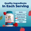 Maryruth Organics Hair | Skin | and Nails Vitamins | Biotin Gummies with Vitamin C & Vitamin E | Hair Growth Vitamins | Skin Care | Nail Strength