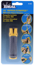 IDEAL Electrical 45-025 Lil Ripper Stripper Wire Stripper w/Slitting Blade, V-Notch, Flat Blade Clip