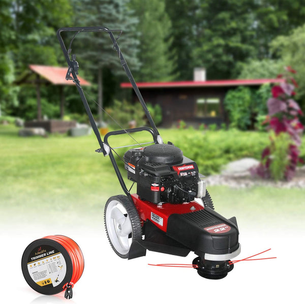 Anleolife .155" Commercial Square Heavy Duty Trimmer Line for Brush, 3 lb | 280 ft spool for briars, brambles, heavy weeds, rough edging, and