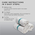 Diane 100% Cotton Barber Towels, 15"x26", Soft and Absorbent Multipurpose Towels for Salon, Spa, and Barber Shop Use, Machine Washable, White, 12