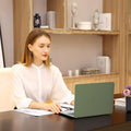 MOSISO Compatible with MacBook Air 13 inch Case M1 2021 2020 2019 2018 Army Green