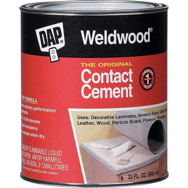 DAP 272 Dap 00 Weldwood The Original Contact Cement, Tan Can 32 oz
