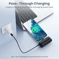 Mini Portable Charger USB C Power Bank,5200Mah 15W PD Phone Charger for Iphone,Ultra-Compact Plug in Battery Pack Compatible with Iphone