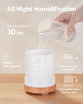 InnoGear 300ML Essential Oil Diffuser, Premium 5-in-1 Ultrasonic Aromatherapy Diffusers Mother's Gift Scent Humidifier Aroma Diffuser Vaporizer