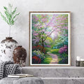 Eiazuiks Diamond Painting Kits for Adults, Landscape 5D DIY Diamond Art Kits Full Drill Diamond Dots for Gift Wall Decor and Relaxation Gem Arts