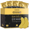 Maskiss 24k Gold Under Eye Patches (30 Pairs), Eye Mask, Collagen Skin Care Products, Eye Patches for Puffy Eyes, Eye Masks for Dark Circles and