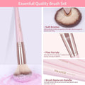 MAANGE 37 Pcs Makeup Brush Set Premium Synthetic Make up Brushes Foundation Eye Shadow Powder Concealers Brushes Set for Beginners Professional