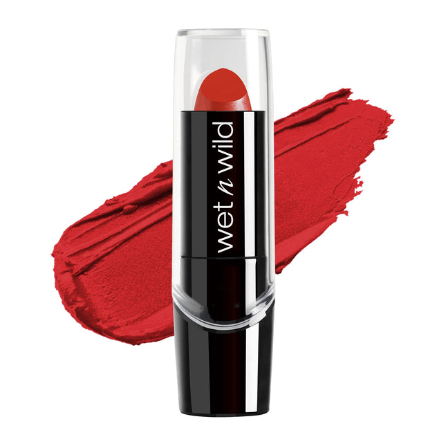Wet N Wild Silk Finish Lipstick, Hydrating Rich Buildable Lip Color, Formulated 