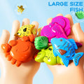 Magnetic Fishing Game Toys for Kids Toddlers 3-5 4-8, Water Table Bathtub Toys with Pole Rod Net Plastic Floating Fish, Water Bath Pool Outdoor