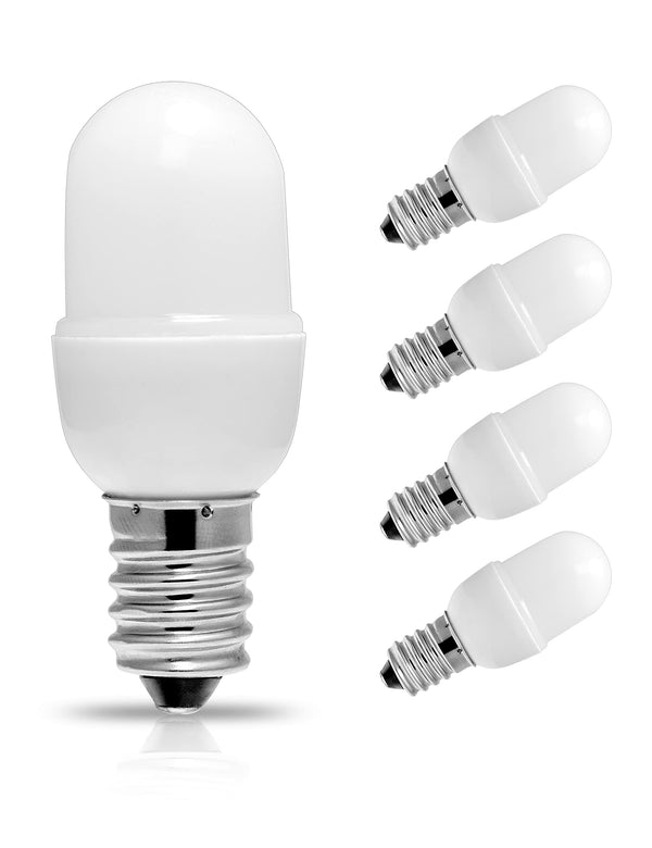 Night Light Bulbs,[4PACK] 15 Watt LED Night Light Bulb Equivalent, 1.5W Led Bulbs C7 S6, Mini Candelabra E12 Base, Warm White 3000K, 150LM Small