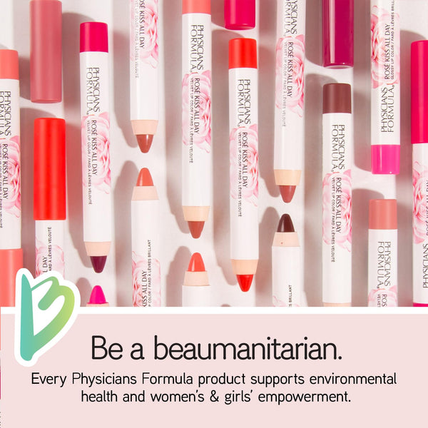 Physicians Formula Rosé Kiss All Day Velvet Lipstick LIp Color Makeup, Red I Do | Dermatologist Tested, Clinicially Tested I Do 1 Count (Pack of 1)