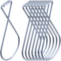 Outus 50 Packs Hook Clips Ceiling Tile Hooks T-bar Drop Ceiling Clips for Office, Classroom, Home and Wedding Decoration, Hanging Sign from