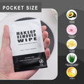 100 Makeup Remover Wipes Bulk Individually Wrapped Makeup Wipes Single Makeup Remover Cloth Facial Cleansing Pads for Mascara Lipstick Oil Dirt