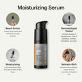 MANSCAPED® Beard Oil, Moisturizing Serum with Jojoba Seed, Sunflower, Sweet Almond Oils for a Nourishing, Hydrating Shine, (1 Fl Oz) 1-Pack