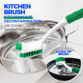 Holikme Cleaning Brush Set for Household Use, Scrub Brush, Kitchen Brush, Tile Lines Brush for Bathroom, Floor, Tub, Shower and Kitchen Surface