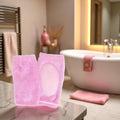 1Pair Pink Elbow Moisturizing Sleeve,Elbow Gel Cover Heel Socks Elbow Sleeves Elbow Pads for SPA Moisturizing Dry Cracked Skin Care for