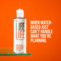 LUBELIFE Ultra Slick Thick Silicone-Based Lubricant, Water Resistant, Thick Silicone Lube for Men, Women and Couples, 8 Fl Oz 8 Fl Oz (Pack of 1)