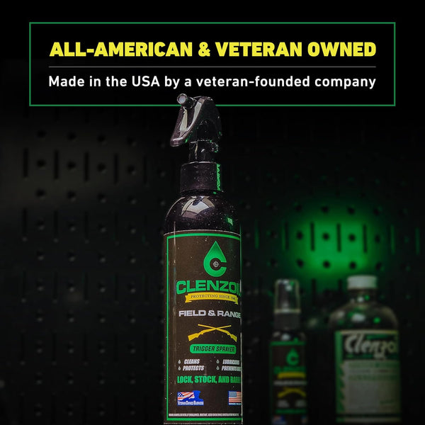 Clenzoil Field & Range CLP Gun Lubricant - 8 oz Trigger Sprayer Bottle 8 oz Sprayer