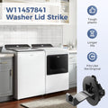 W11457841 Washer Lid Strike Compatible with Whirlpool Maytag, Washer Door Lock W11091027 4959179 AP6987306 PS16218028 EAP16218028