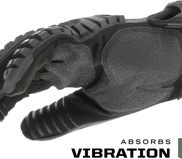 Mechanix Wear: M-Pact Covert Tactical Gloves with Secure Fit, Touchscreen Capable Safety Gloves for Men, Work Gloves with Impact Protection and