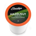 Brooklyn Beans Hazelnut Flavored Gourmet Coffee Pods, Compatible with 2.0 Keurig Coffee Pods Brewers, 72 Count Hazelnut 12 Count (Pack of 6)