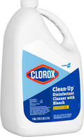 CloroxPro Clorox Clean-Up Disinfectant Cleaner with Bleach Refill, 128 Ounces (Package May Vary) 128 Fl Oz (Pack of 1)