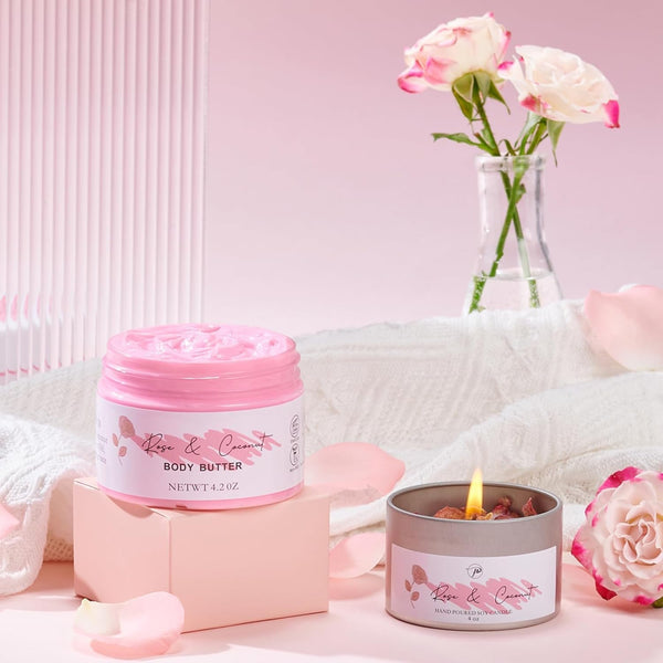 Spa Gifts for Women Mothers Day Gifts Bath Gift Baskets Relaxing Spa Self Care Gift for Mom Her Sister Wife Auntie Home Bath Care Package Thank