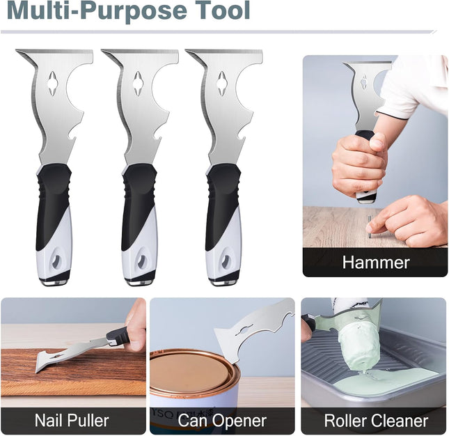 Mister Rui Putty Knife Scraper Tool-Paint Scraper, Floor Scraper for Home Improvement DIY Projects Taping Knives 1 pc