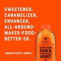 Nate's 100% Pure, Raw & Unfiltered Honey - Award-Winning Taste, 32oz. Squeeze Bottle 32 Ounce (Pack of 1)