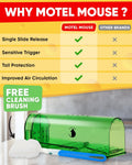 Motel Mouse Humane No Kill Mouse Traps Live Catch & Release - 4 Pack Green