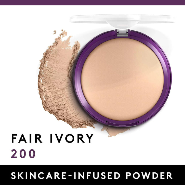 Covergirl Simply Ageless Instant Wrinkle Blurring Pressed Powder, Fair Ivory, 0.