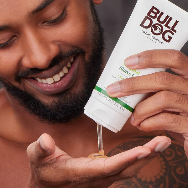 Bulldog Mens Skincare and Grooming Original Shave Gel, 5.9 Ounce