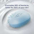 Dove Antibacterial Care Beauty Bar Soap, Moisturizing Cleanser, 6x 3.75 oz | Antibacterial beauty bar with ¼ moisturizing cream that removes 99%