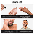 Red by Kiss Groomane Beard Oil, Argan Oil & Sweet Almond Oil, Paraben & Phthalate-Free, Hydrates, Softens Healthy Smooth Beard Hair (3 Fl.Oz, Vanilla)
