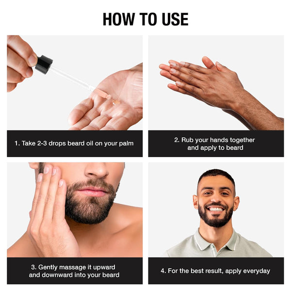 Red by Kiss Groomane Beard Oil, Argan Oil & Sweet Almond Oil, Paraben & Phthalate-Free, Hydrates, Softens Healthy Smooth Beard Hair (3 Fl.Oz, Vanilla)
