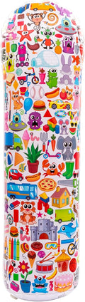 Big Spot 'N Bop! the Giant Wobbly "Find It First" Game, a Fun, Active Race for Mind and Body, Run around the Giant 4 Foot (122Cm) Inflatable