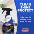 Weiman Gas Range Cleaner and Degreaser, Single, Lemon, 1 Count (Pack of 1)