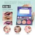 Makeup Kit for Teens for Women Full Kit Includes 20 Colors Eyeshadow Palette Foundation & Face Primer Makeup Sponge Eyebrow Soap Winged Eyeliner