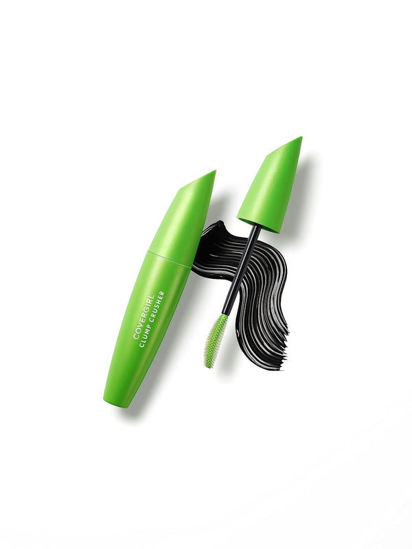 COVERGIRL Clump Crusher Water Resistant Mascara, Very Black, 0.44 Fl Oz, Volume Mascara, Clump-Free Lengthening Formula, Double-Sided Fine Tooth