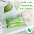 Mckesson Flushable* Adult Wet Wipes â 144 Wipes (3 Pack of 48) â Aloe & Vitamin E, Plant-Based Cleansing Wipes, Scented