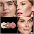 FOCALLURE 3 Pcs Cream Contour Sticks,Shades with Highlighter & Bronzer & Blush,Non-greasy Long-wear Face Contouring Pen,Easy to Sculpt the Face